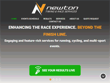 Tablet Screenshot of newtontiming.com